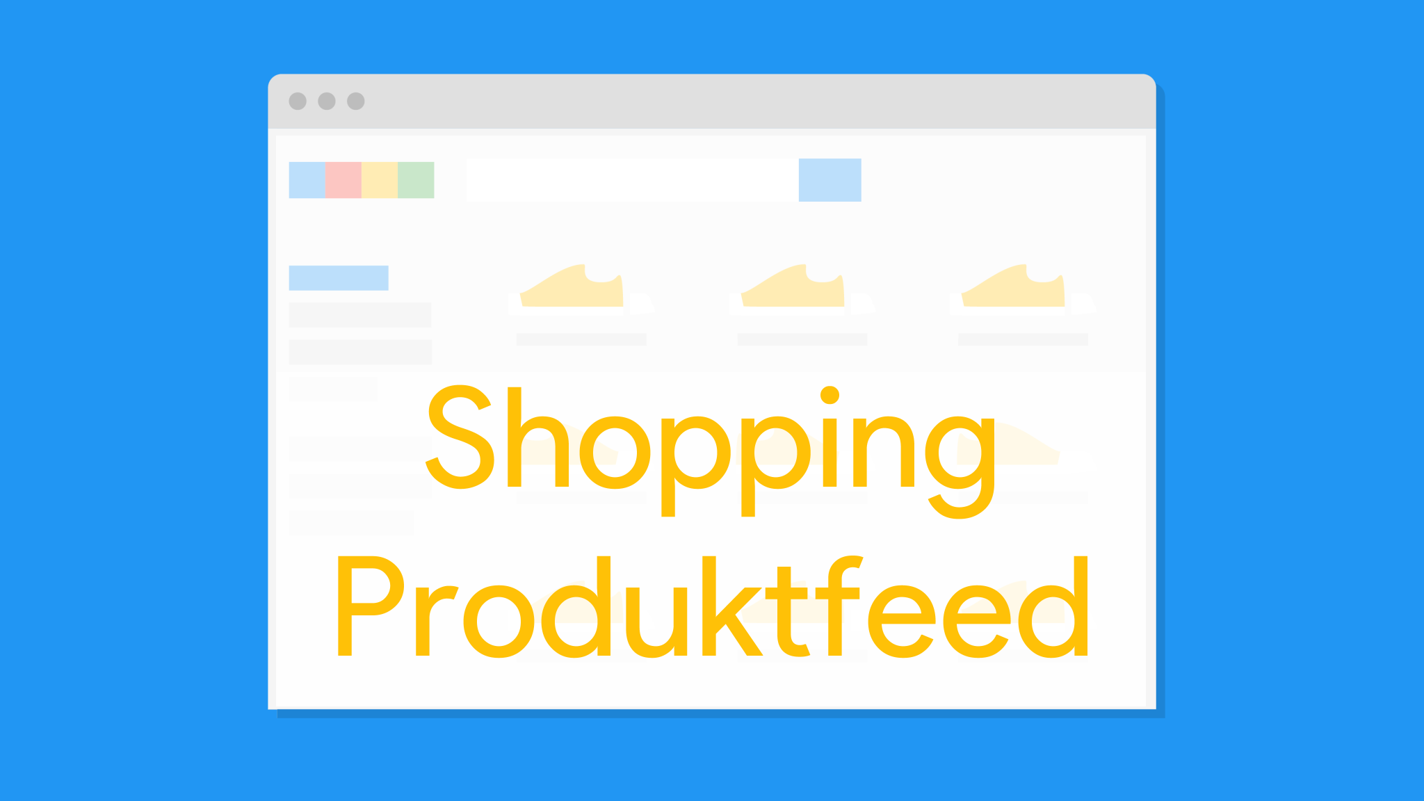 Google Shopping Produktfeed